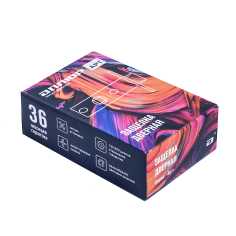 АЛЛЮР АРТ L45-8 BL матовый черный B2B пакет планка 25мм Защёлка