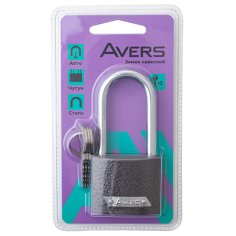 Замок навесной Avers PD-01-50-L-Blister