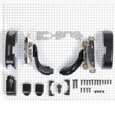 Механизм системы "антипаника"  DOORLOCK PD910FR-BAR PZ72мм, черный