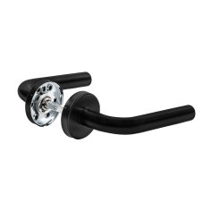 Ручка раздельная R.DSS201-0201/19 (DSS-0201/19) INOX 201 BL-24 черный