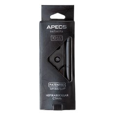 Петля накладная Apecs Infinity 102*80*3-PS2-INOX-BLM