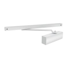 Доводчик дверной со скользящей тягой DCSLIDER45 WH (белый)