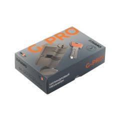 Цилиндровый механизм (G-PRO502/110) G-PRO5002 Knob 110 (50+10+50) SSC сатин. хром 5Key
