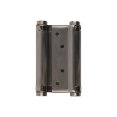 Пружинная двусторонняя (барная) петля DSH5 (125х86х1,5) INOX 201 SN мат. никель (блистер) 