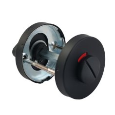 Ручка поворотная BK6.R.DSS201-02 INOX 201 BLACK (с индикатором)