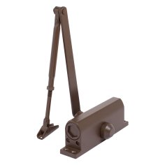 СТАНДАРТ Доводчик дверной MAX ДД 188/3-5 A-C (до 130 кг) коричн.RAL8017, морозостойкий