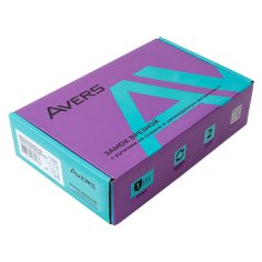 Замок врезной Avers R2582-CR/BLM (ШО-25)