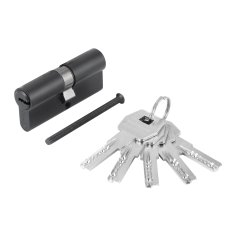 Стандарт MAX 70 (35х35) BL 5кл мат.черный перф.ключ/ключ Цилиндровый механизм