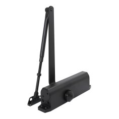 СТАНДАРТ Доводчик дверной MAX ДД 230/5-7 A-B (до 150 кг) черный RAL9005, морозостойкий