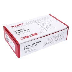 АЛЛЮР ЗВ4Д-25 CP хром Замок врезной с/руч