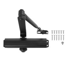 СТАНДАРТ Доводчик дверной MAX ДД 208/4-6 A-B (до 140 кг) черный RAL9005, морозостойкий