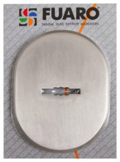 Накладка на цилиндр ESC.C.SF/OV.473 (ESC 473) GP латунь